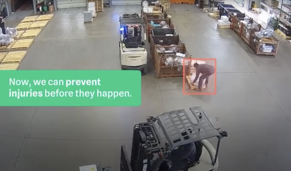 Video: Repetitive Stress Prevention. Detecting Bending and Lifting Heavy Objects with AI.